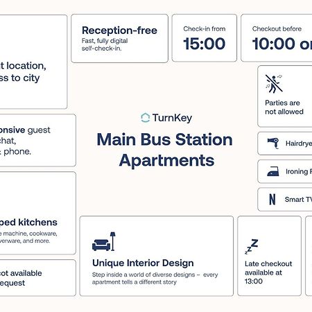 Turnkey I Main Bus Station Apartments Πράγα Εξωτερικό φωτογραφία